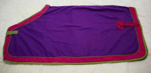 Abschwitzdecke lilac mit borde - abschwitzdecke,