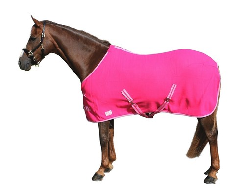 Fleece abschwitzdecke mit - fleece,