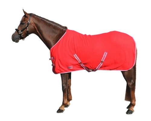 Fleece abschwitzdecke mit - fleece,