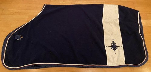 Abschwitzdecke blau 135cm kaum - abschwitzdecke,